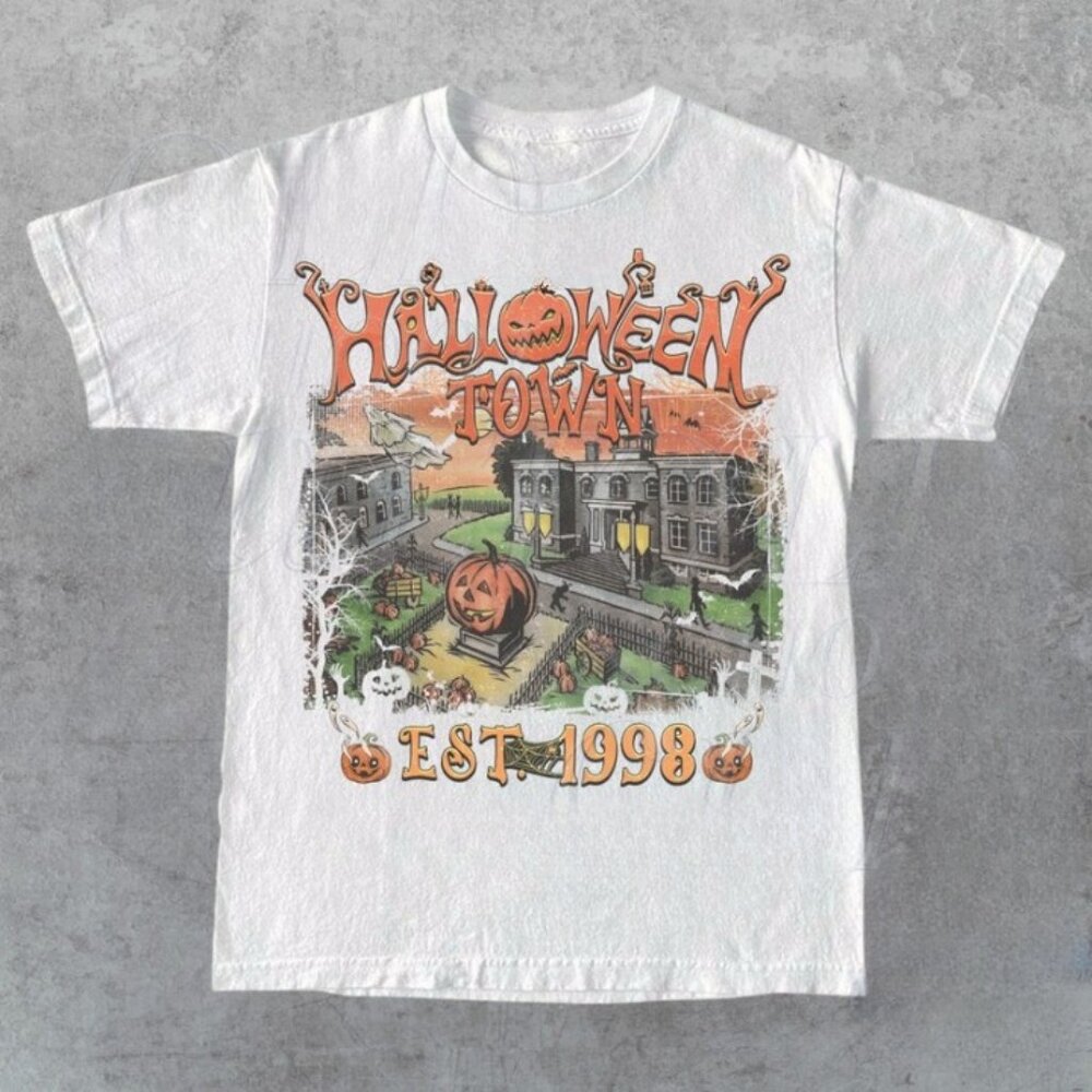 Retro Halloween Est 1998 T-Shirt, Halloween Retro Unisex y2k Spooky Tee